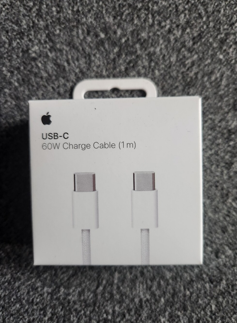 Brand New Apple USB-C 60W Charge Cable (1m) — White